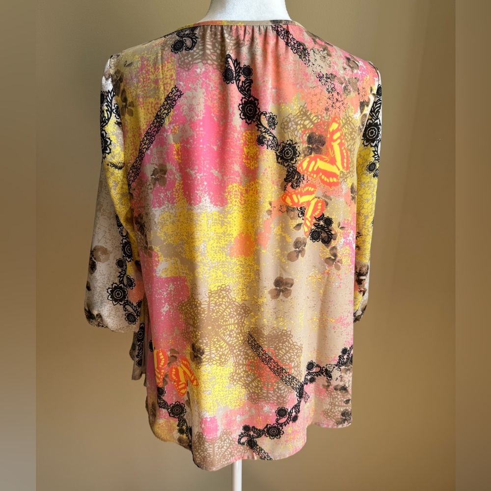 Style & Co Petite Boho Blouse - Excellent Condition - Picture 5 of 6